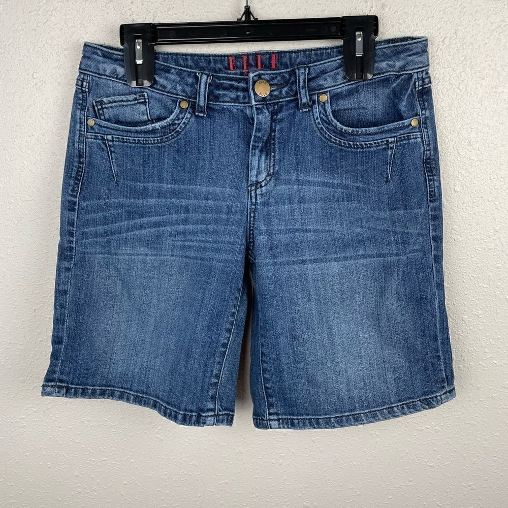 Elle Paris Denim Shorts Size 10 EUC